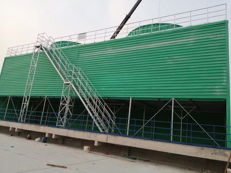 方形逆流式冷却塔